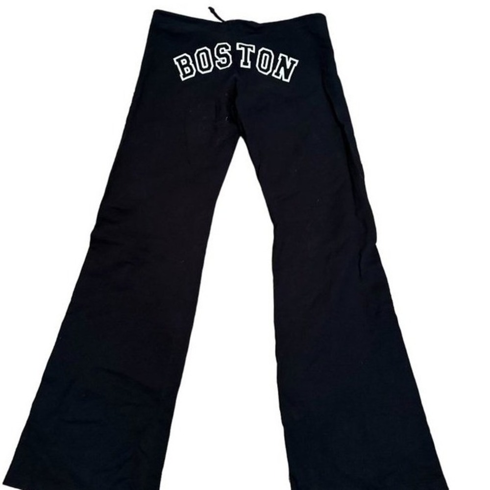 VTG Boston Lightweight Joggers wide leg Size Small, Made in USA